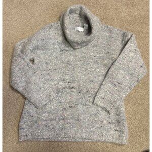 Vintage Jeanne Pierre Laine Angora Cowl Neck Long Sleeve Sweater Women’s Medium